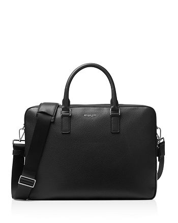 Michael Kors Pebbled Leather Briefcase | Bloomingdale's