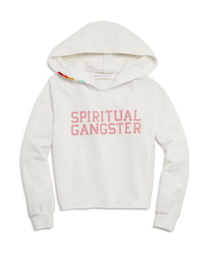 Spiritual Gangster Girls Terry Varsity Hoodie Little Kid Big