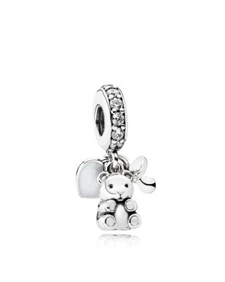 Pandora - Sterling Silver & Cubic Zirconia Baby Treasures Charm