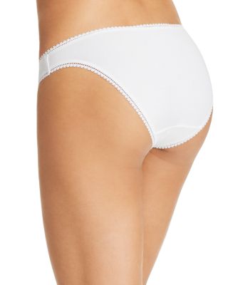 Cabana Cotton Blend Stretch Hip Bikini