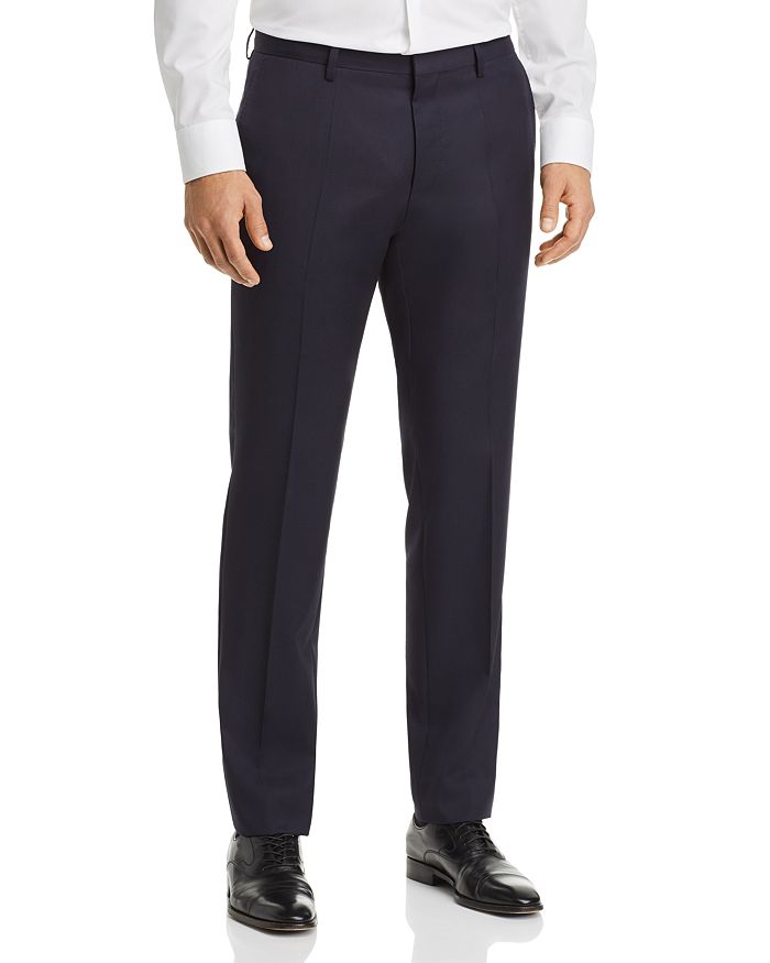 Shop Hugo Boss Gibson Slim Fit Create Your Look Suit Pants In Navy