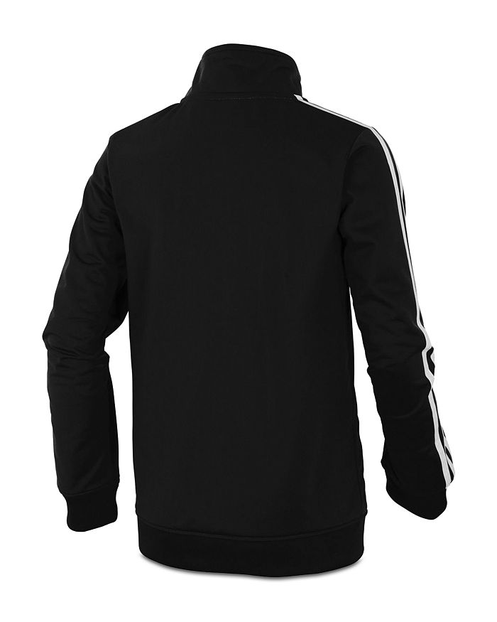 Shop Adidas Originals Unisex Iconic Tricot Jacket - Little Kid In Black