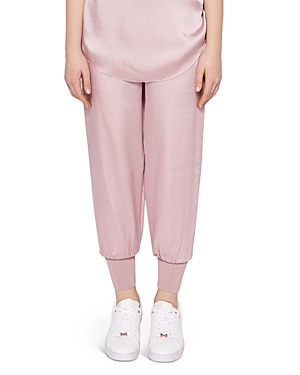 TED BAKER TED SAYS RELAX AIBREY SATIN JOGGER PANTS,WH8W-GT52-AIBREY