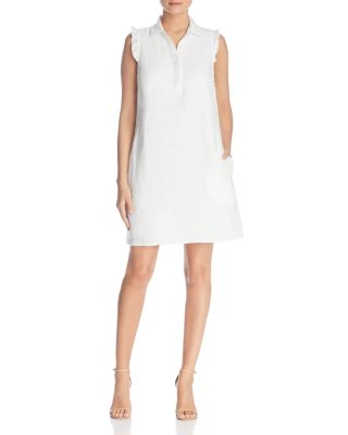 beach lunch lounge linen dress