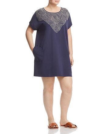 NIC and ZOE Plus - Luna Embroidered Shift Dress