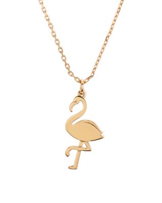 kate spade flamingo necklace