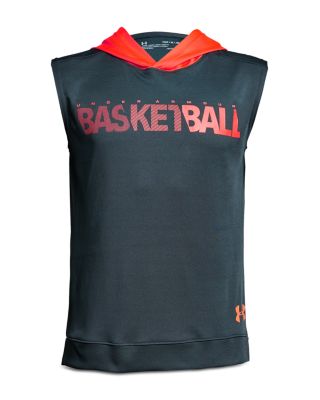 sleeveless basketball hoodie