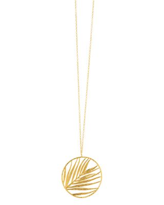 gorjana palm necklace