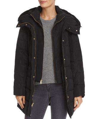 ベストセラー セール【Cole Haan】Signature Down Puffer Coat Cole Haan Women's Hooded Down Puffer Coat - Macy's
