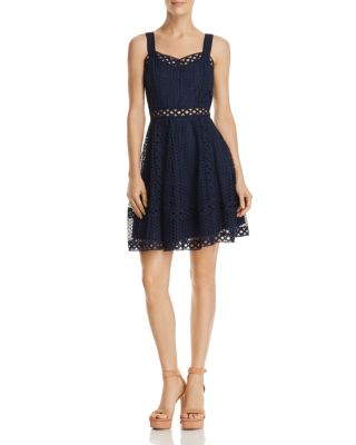 bloomingdales fit and flare dresses