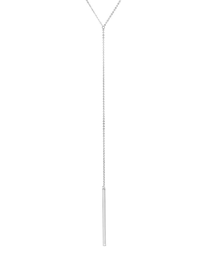 Nancy B Bar Pendant Lariat Necklace, 21 - 100% Exclusive In Silver
