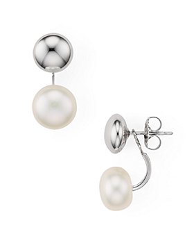 Bloomingdale's - Cultured Freshwater Pearl Drop Earrings - 100% Exclusive