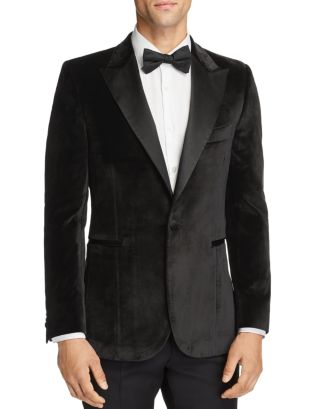 Paul Smith Velvet Satin Peak Slim Fit Tuxedo Jacket 