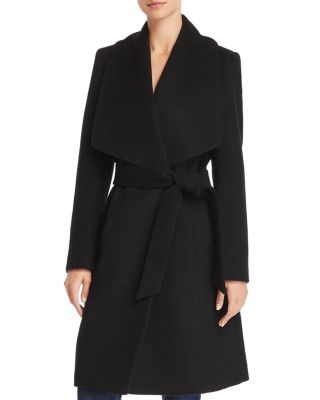 Cole haan belted 2025 wrap coat petroleum