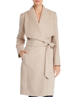 ivory wrap coat