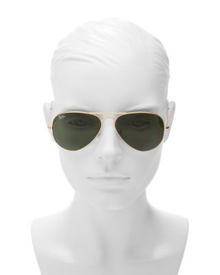  Original Brow-Bar Aviator Sunglasses, 58mm