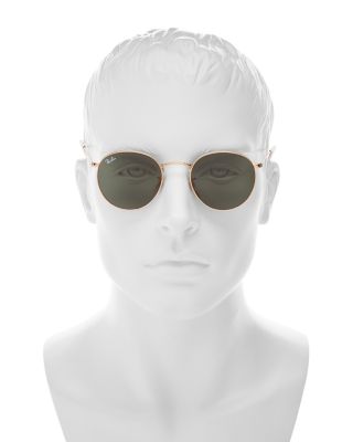  Icons Round Sunglasses, 50mm