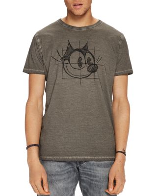 scotch and soda felix the cat t shirt