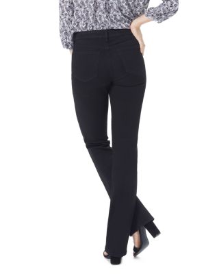 womens black boot cut jeans
