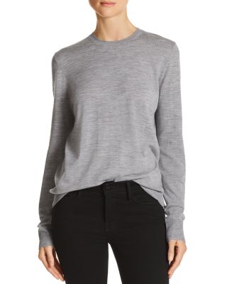 AQUA - Sequin-Patch Merino Wool Sweater - 100% Exclusive
