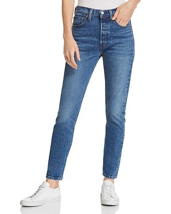 Levi's 501 Skinny Stretch Jeans in We The People | Bloomingdale's