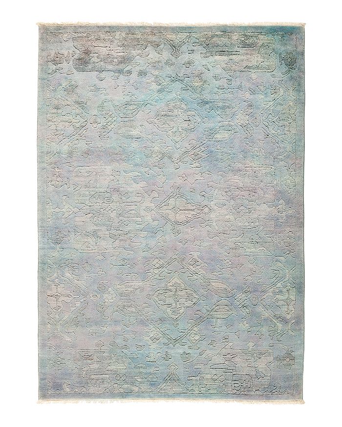 Bloomingdale's Vibrance 50 Area Rug, 4' 3 X 6' 2 In Blue