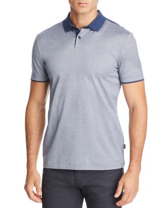 BOSS Hugo Boss BOSS Pitton Micro-Stripe Polo Shirt | Bloomingdale's