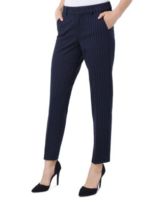 black pinstripe pants womens