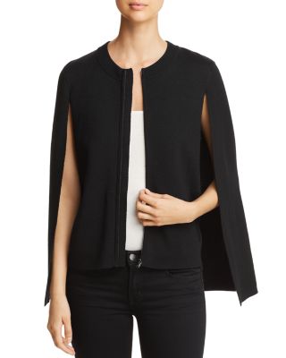 Kobi Halperin - Donna Zip-Front Cape Cardigan