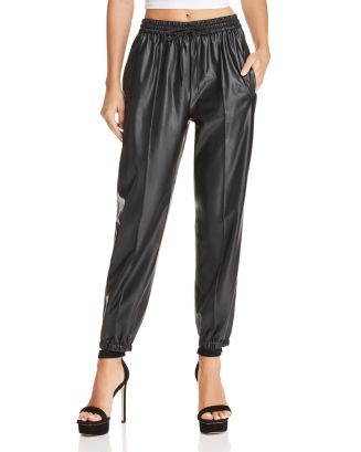 BLANKNYC Faux Leather Jogger Pants - 100% Exclusive | Bloomingdale's