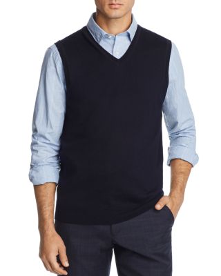 V-Neck Merino Wool Vest - Exclusive