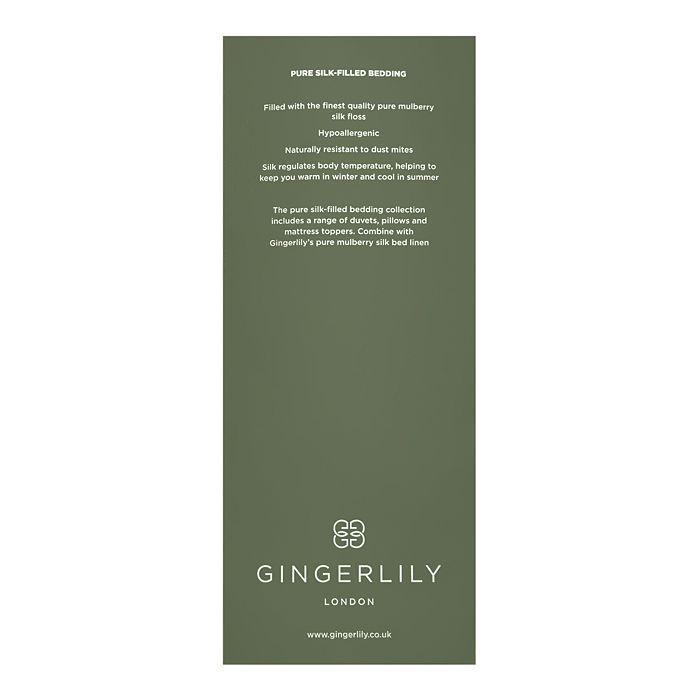 Shop Gingerlily Silk Blend Pillow, Standard In White