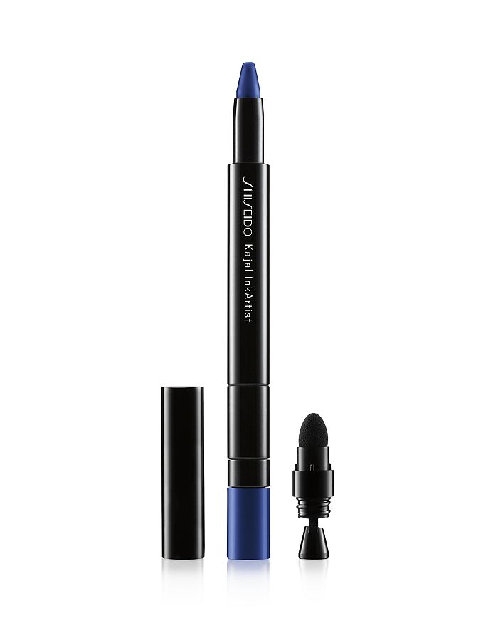Shop Shiseido Kajal Inkartist Shadow, Liner, Brow In Gunjo Blue