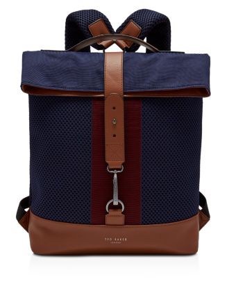 Ted Baker Runer Knitted Fold-Over Rucksack | Bloomingdale's