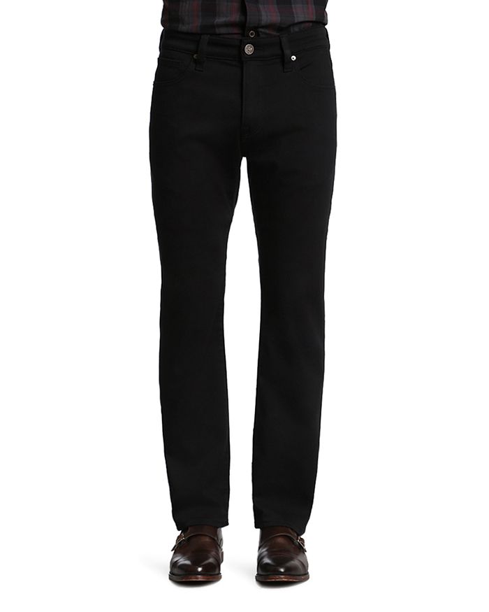 34 HERITAGE COURAGE SELECT STRAIGHT FIT JEANS IN DOUBLE BLACK,0031015223