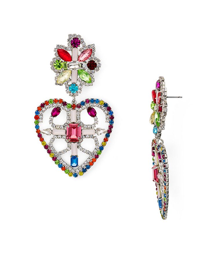 Dannijo heart earrings sale