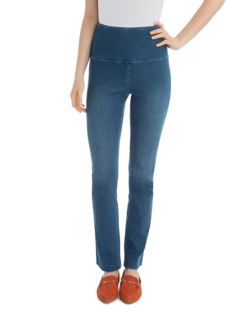 Lysse Plus Straight Leg Jeans in Black