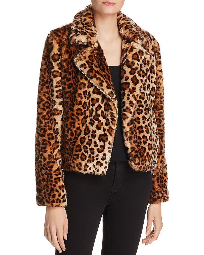 Bloomingdales cheap leopard coat