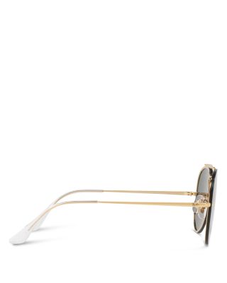  Blaze Aviator Sunglasses, 61mm