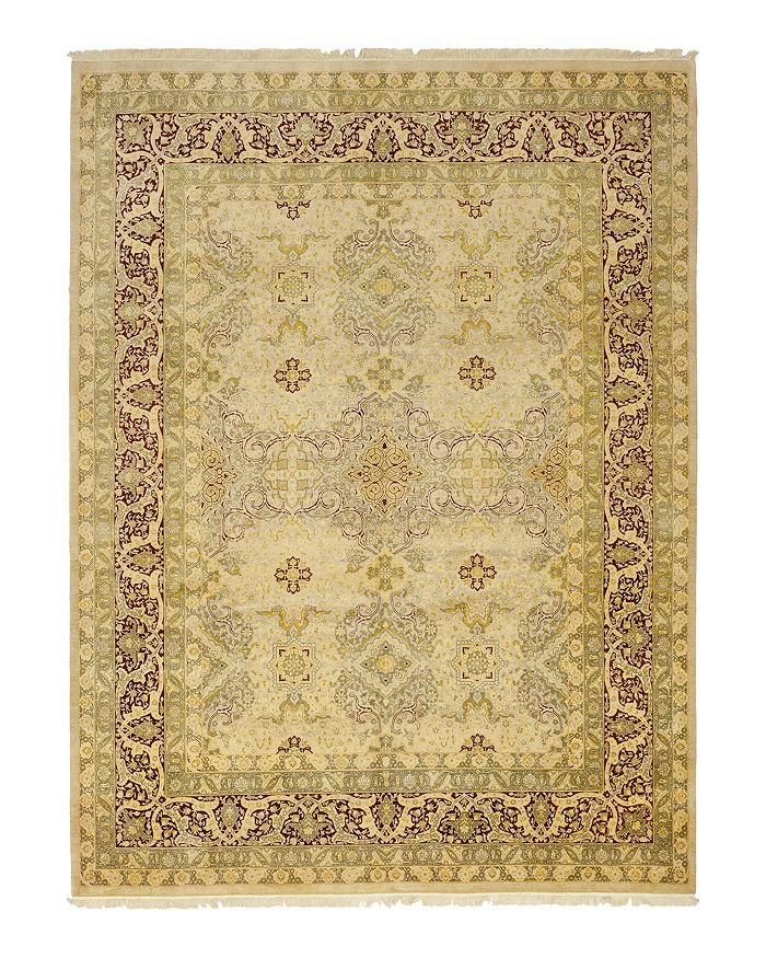 Bloomingdale's Solo Rugs Oushak Millie Hand-knotted Area Rug, 9'2 X 12'2 In Beige