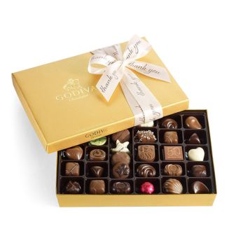 Godiva® 36 Piece Thank You Gold Gift Box | Bloomingdale's