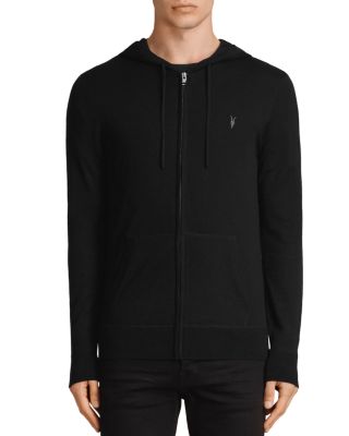 mode merino zip hoodie