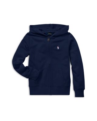 Ralph Lauren Girls' French Terry Zip-Up 