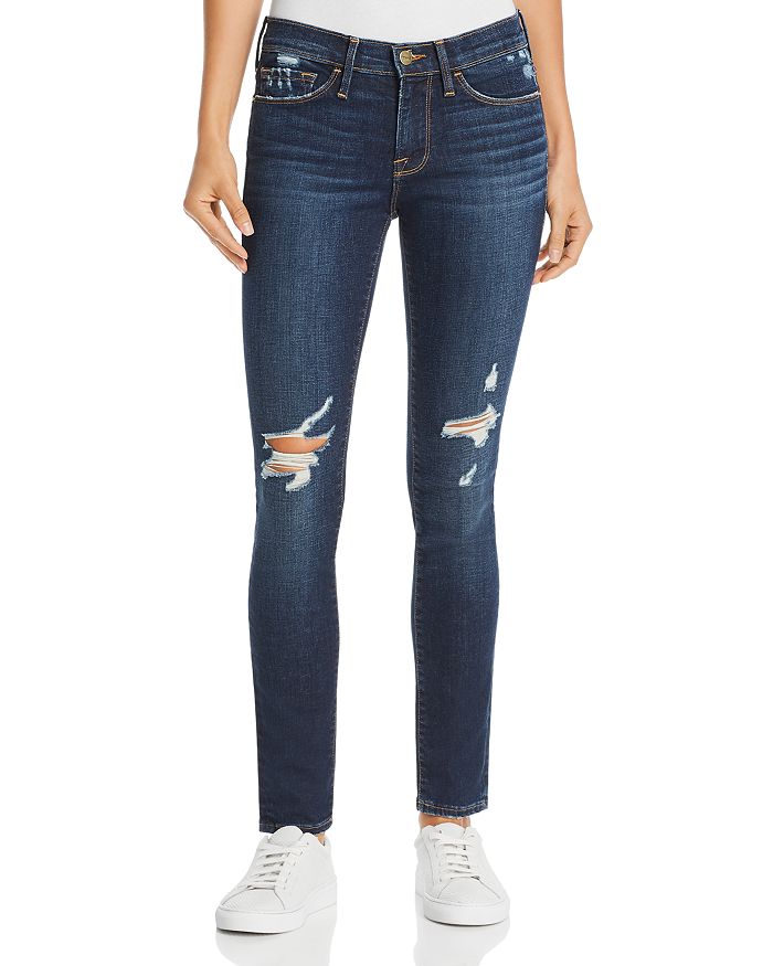 Frame le skinny shop de jeanne distressed