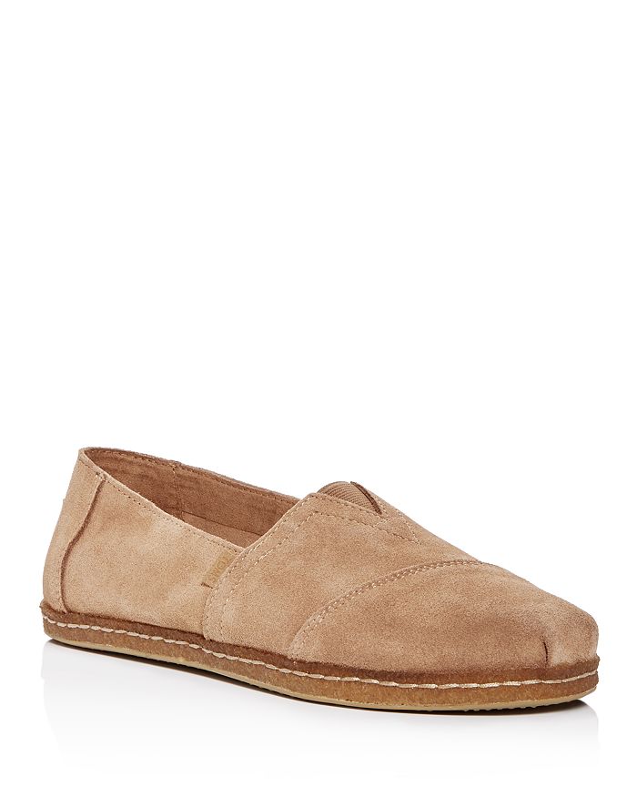 TOMS Men s Classic Alpargata Suede Slip Ons Bloomingdale s
