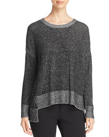 Eileen Fisher Ballet Neck Box Top Bloomingdale S