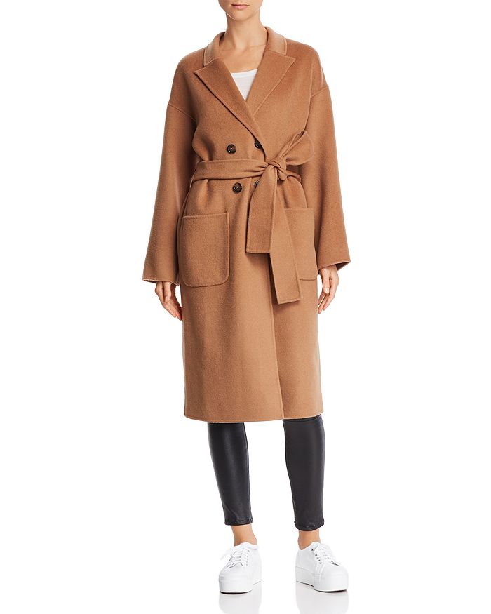 Anine Bing Dylan Wool & Cashmere Trench Coat | Bloomingdale's