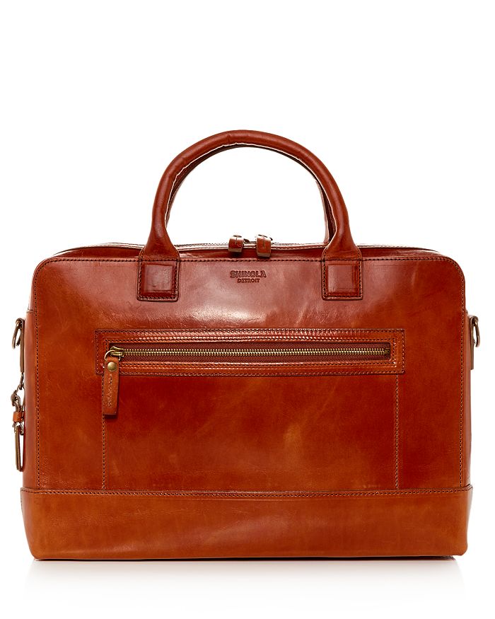 Shinola Bedrock Leather Briefcase Bloomingdale's