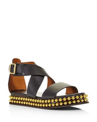 chloe sawyer studded sandals