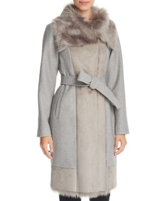 vince camuto wrap coat